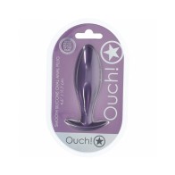 Ouch! Smooth Silicone Oval Anal Plug