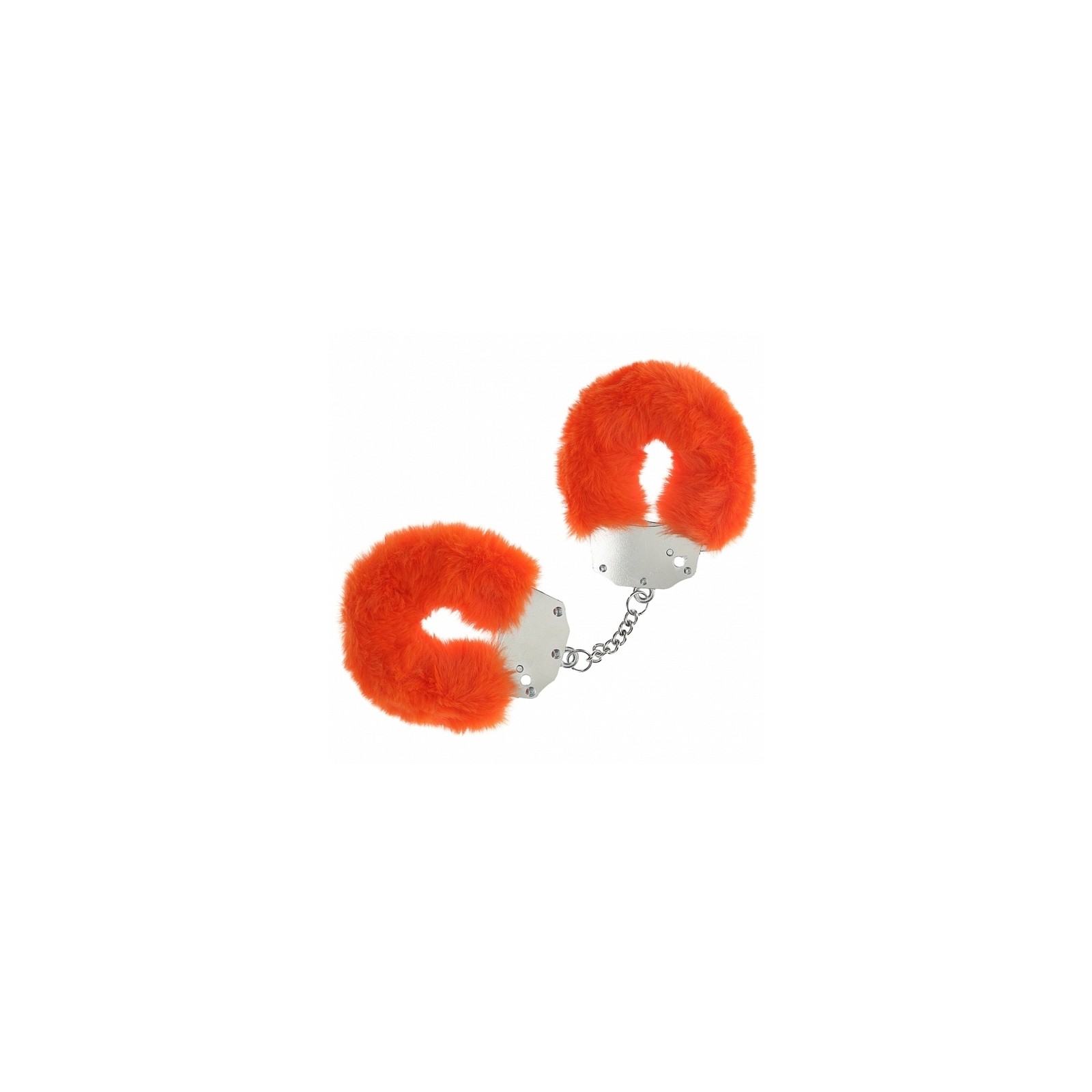 Ouch! Heavy-Duty Fluffy Handcuffs Orange