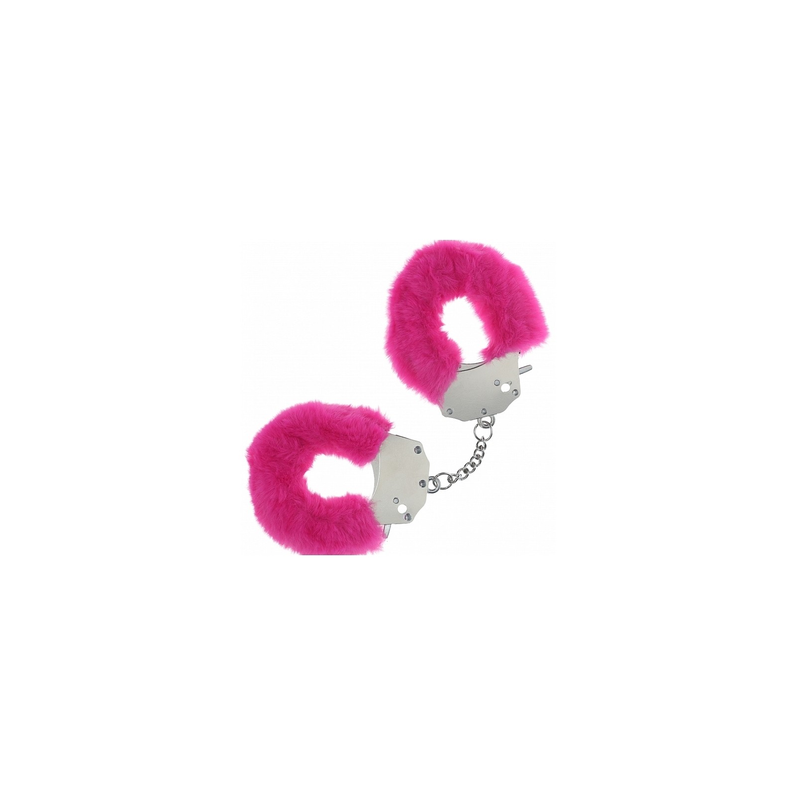 Ouch! Heavy-Duty Fluffy Handcuffs Pink - Fun and Flirty