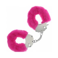 Ouch! Heavy-Duty Fluffy Handcuffs Pink - Fun and Flirty