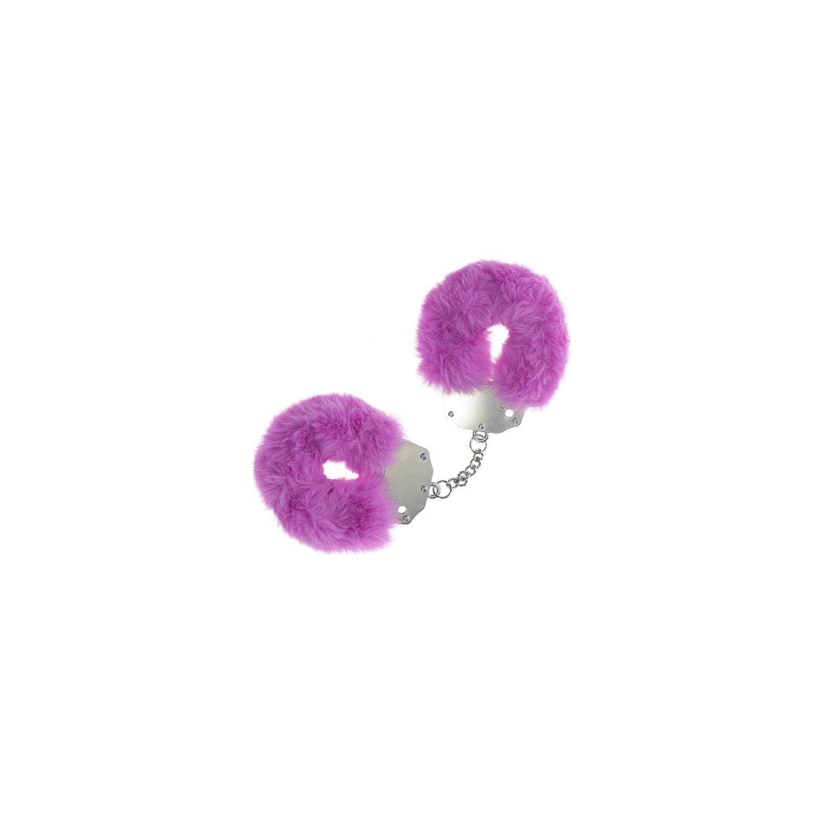 Ouch! Heavy-Duty Fluffy Handcuffs Purple