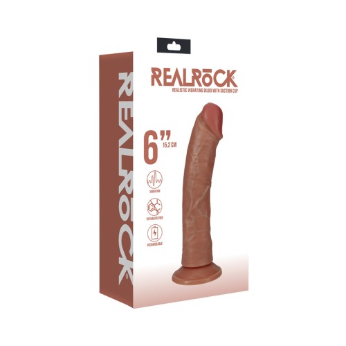 RealRock 6 inch Vibrating Cock