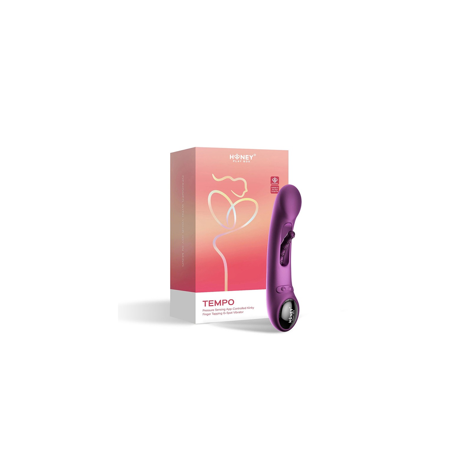 Vibrador para Punto G Controlado por App Honey Play Box Tempo - Placer Mejorado