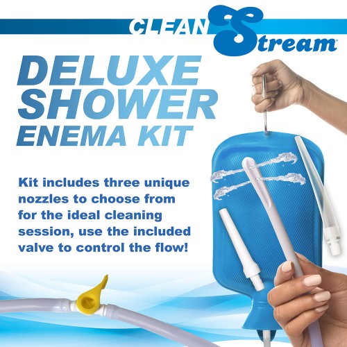 Kit de Enema Deluxe para la Ducha CleanStream