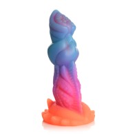 Glow-in-the-Dark Aqua-Cock Dildo from Creature Cocks