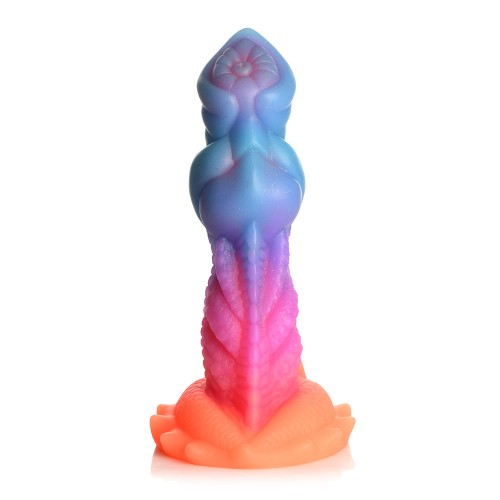 Glow-in-the-Dark Aqua-Cock Dildo from Creature Cocks