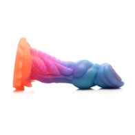 Glow-in-the-Dark Aqua-Cock Dildo from Creature Cocks