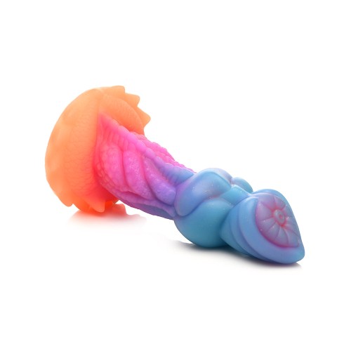 Glow-in-the-Dark Aqua-Cock Dildo from Creature Cocks