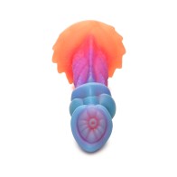 Glow-in-the-Dark Aqua-Cock Dildo from Creature Cocks