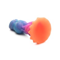 Glow-in-the-Dark Aqua-Cock Dildo from Creature Cocks