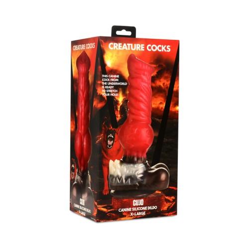 Dildo Canino Cujo de Silicona Creature Cocks - XL - Juego de Fantasía Emocionante