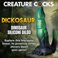 Dildo de Silicona Dickosaur de Creature Cocks