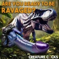 Creature Cocks Dinosaur Silicone Dildo