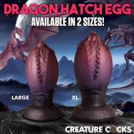 Creature Cocks Dragon Hatch Silicone Egg L