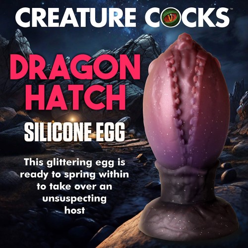 Huevo de Silicona Creature Cocks Dragon Hatch L