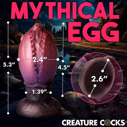 Creature Cocks Dragon Hatch Silicone Egg L