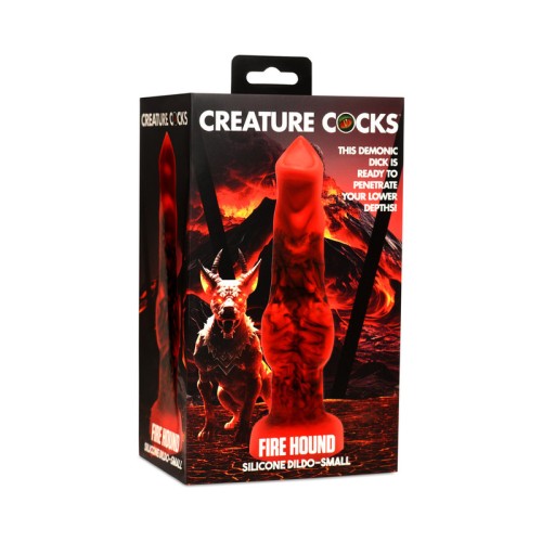 Creature Cocks Fire Hound Silicone Dildo