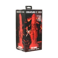 Creature Cocks Dildo de Silicona Fire Hound M