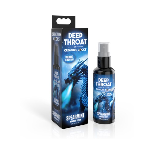 Creature Cocks Throat Numbing Spray Spearmint - Enjoy Deeper Pleasure