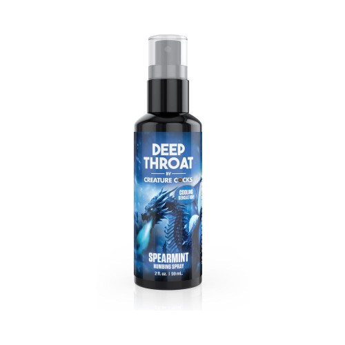 Creature Cocks Throat Numbing Spray Spearmint - Enjoy Deeper Pleasure