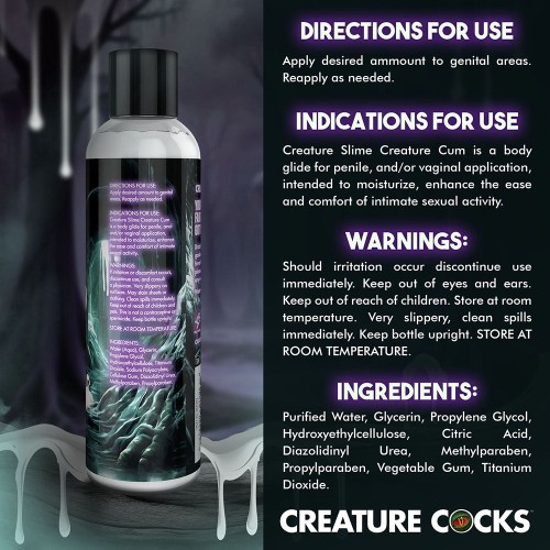 Creature Unscented Jizz Lubricant for Enhanced Pleasure