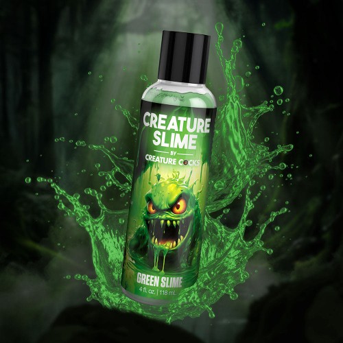 Lubricante Creatura Slime Verde a Base de Agua