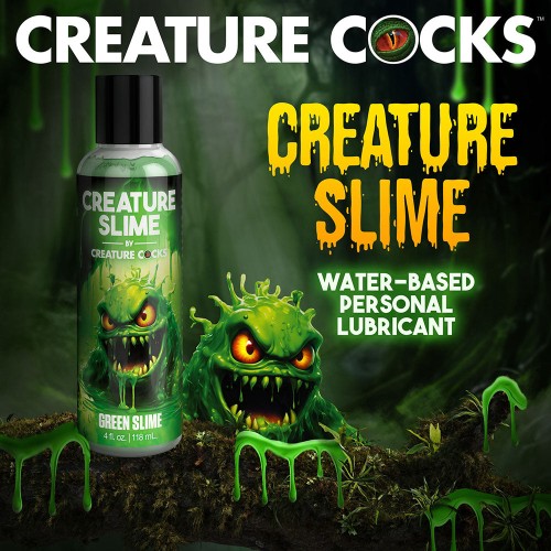 Lubricante Creatura Slime Verde a Base de Agua