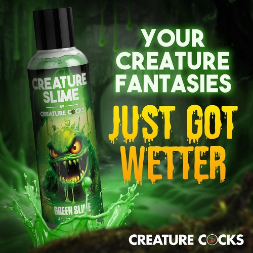 Lubricante Creatura Slime Verde a Base de Agua