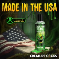 Lubricante Creatura Slime Verde a Base de Agua