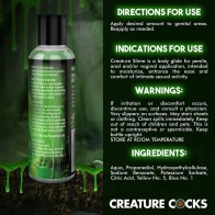 Lubricante Creatura Slime Verde a Base de Agua