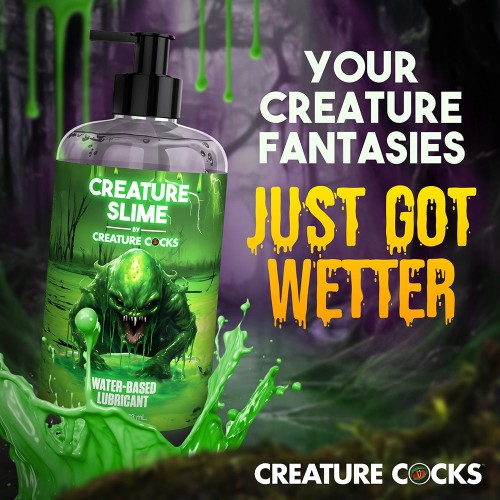 Lubricante Creature Slime a Base de Agua para un Placer Mejorado