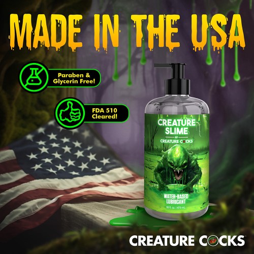 Lubricante Creature Slime a Base de Agua para un Placer Mejorado