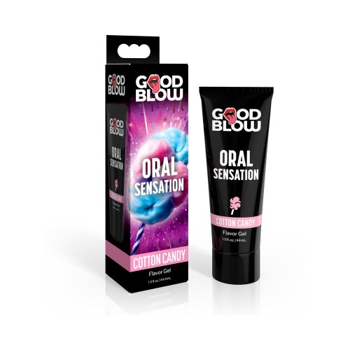 Expositor Gel de Sensación Oral Good Blow Fresa Algodón de Azúcar