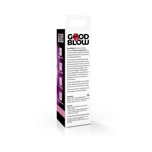 Expositor Gel de Sensación Oral Good Blow Fresa Algodón de Azúcar