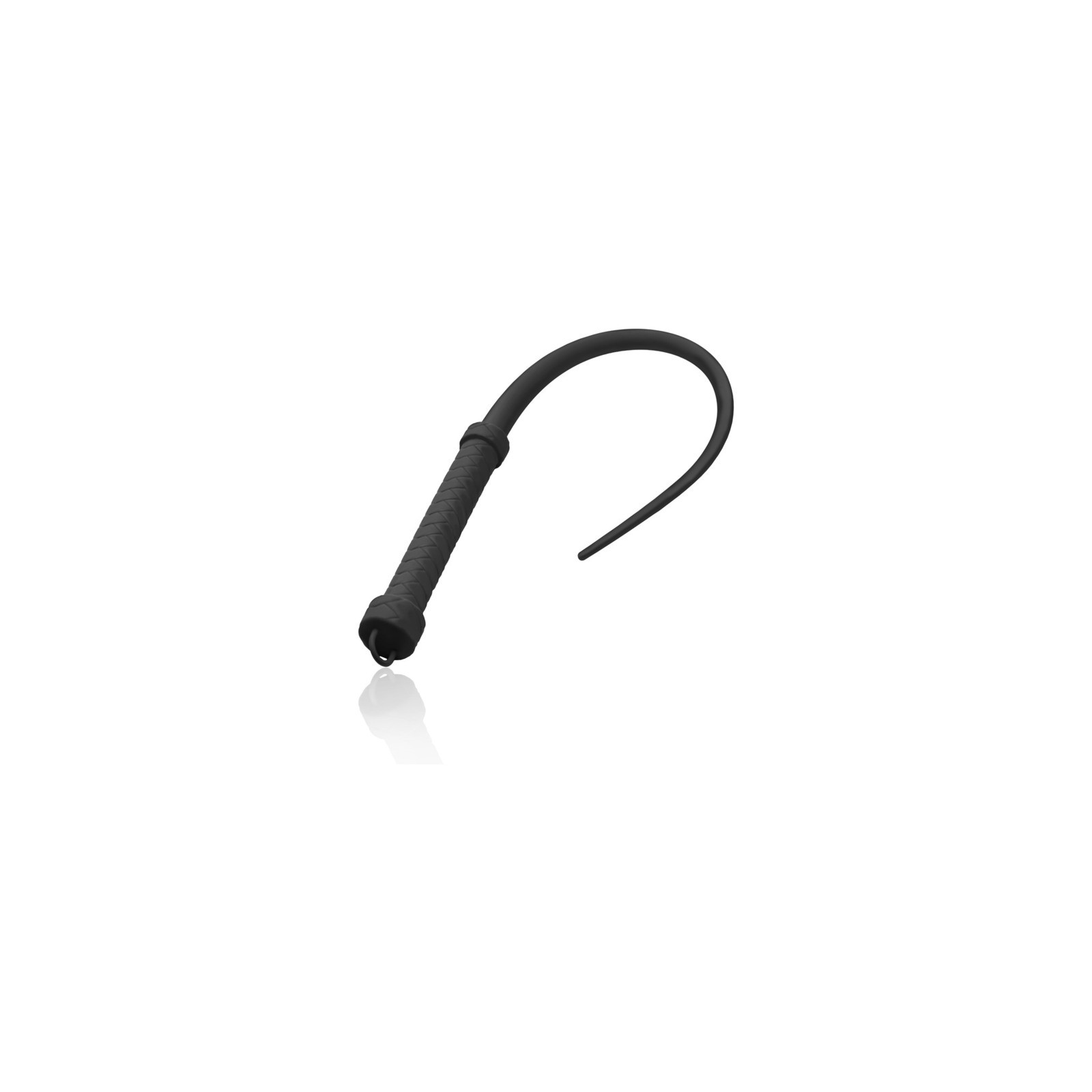 Master Series Viper Tail Silicone Whip Black