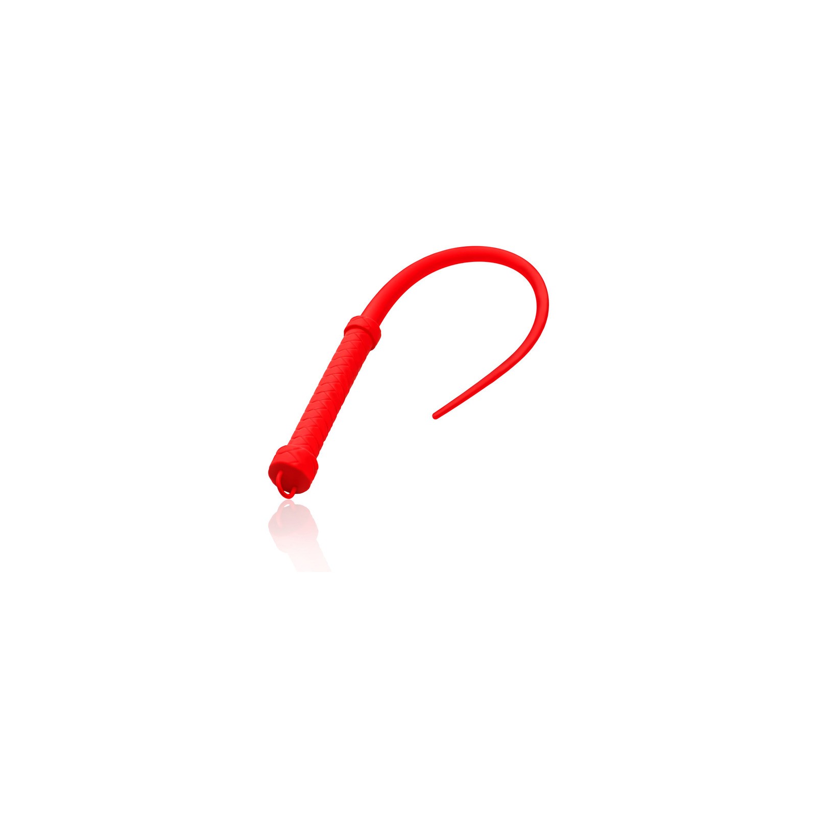 Viper Tail Silicone Whip, Red