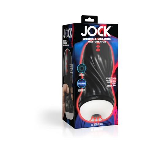 Masturbador Vibrador y Succionador JOCK