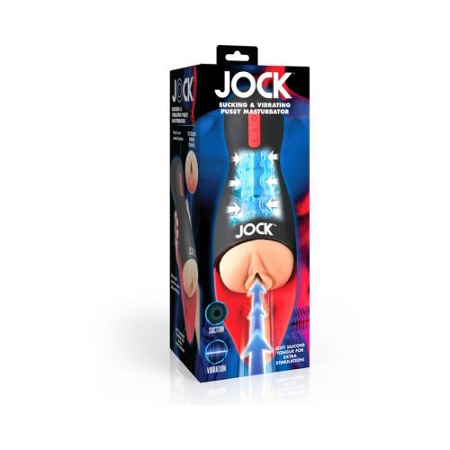 Masturbador Vibrante y Succionador JOCK