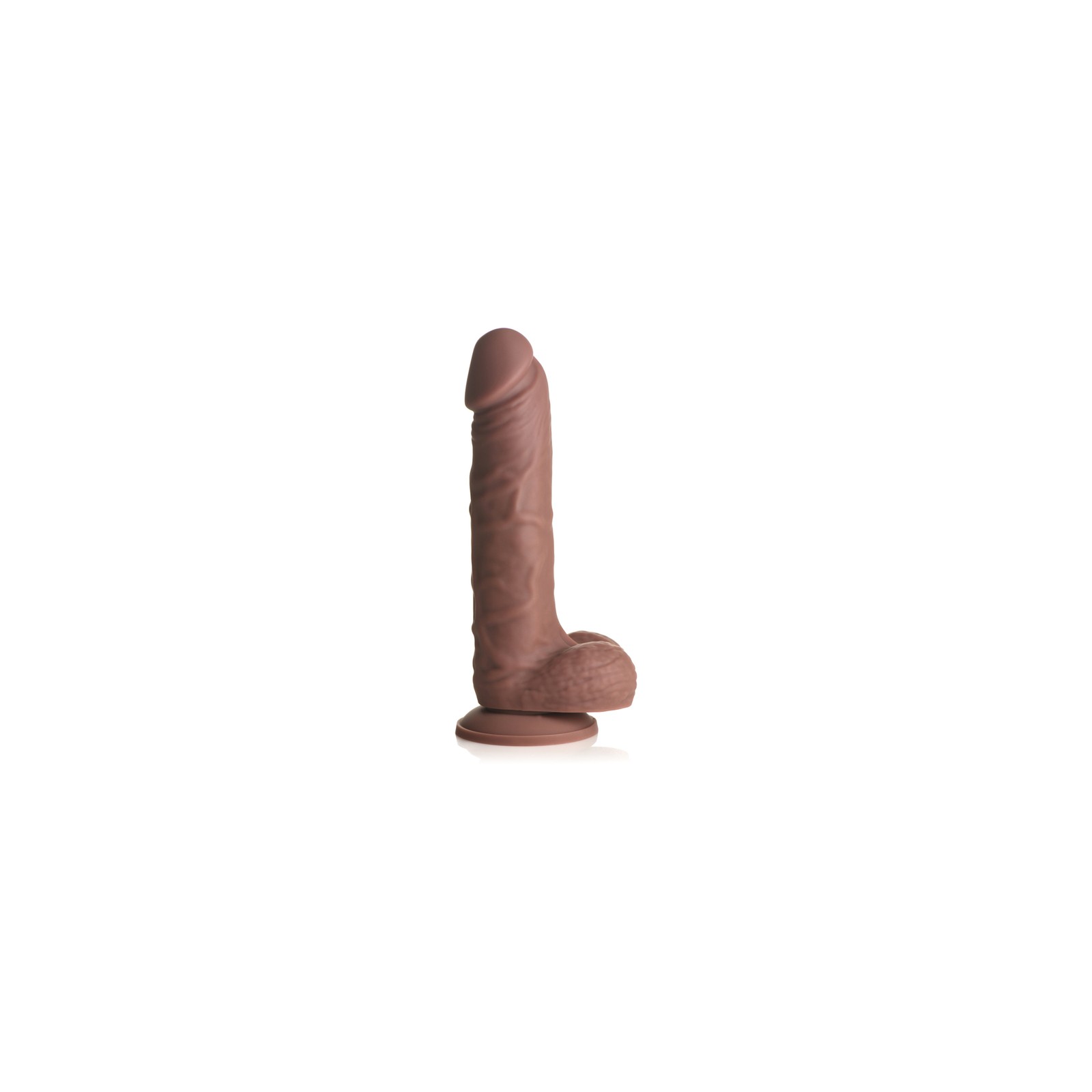 Easy Riders 7 in. Silicone Dildo with Balls