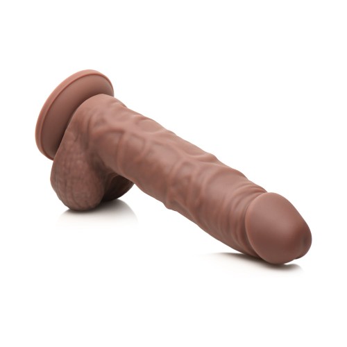 Easy Riders 7 in. Silicone Dildo with Balls