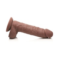 Dildo de Silicona de 7 Pulgadas con Bolas Easy Riders