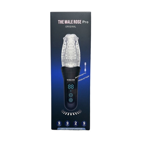 The Male Rose Pro Vibrating Masturbator