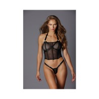 Allure Adore Don't Be Shy 2-Piece Set - Black S/M