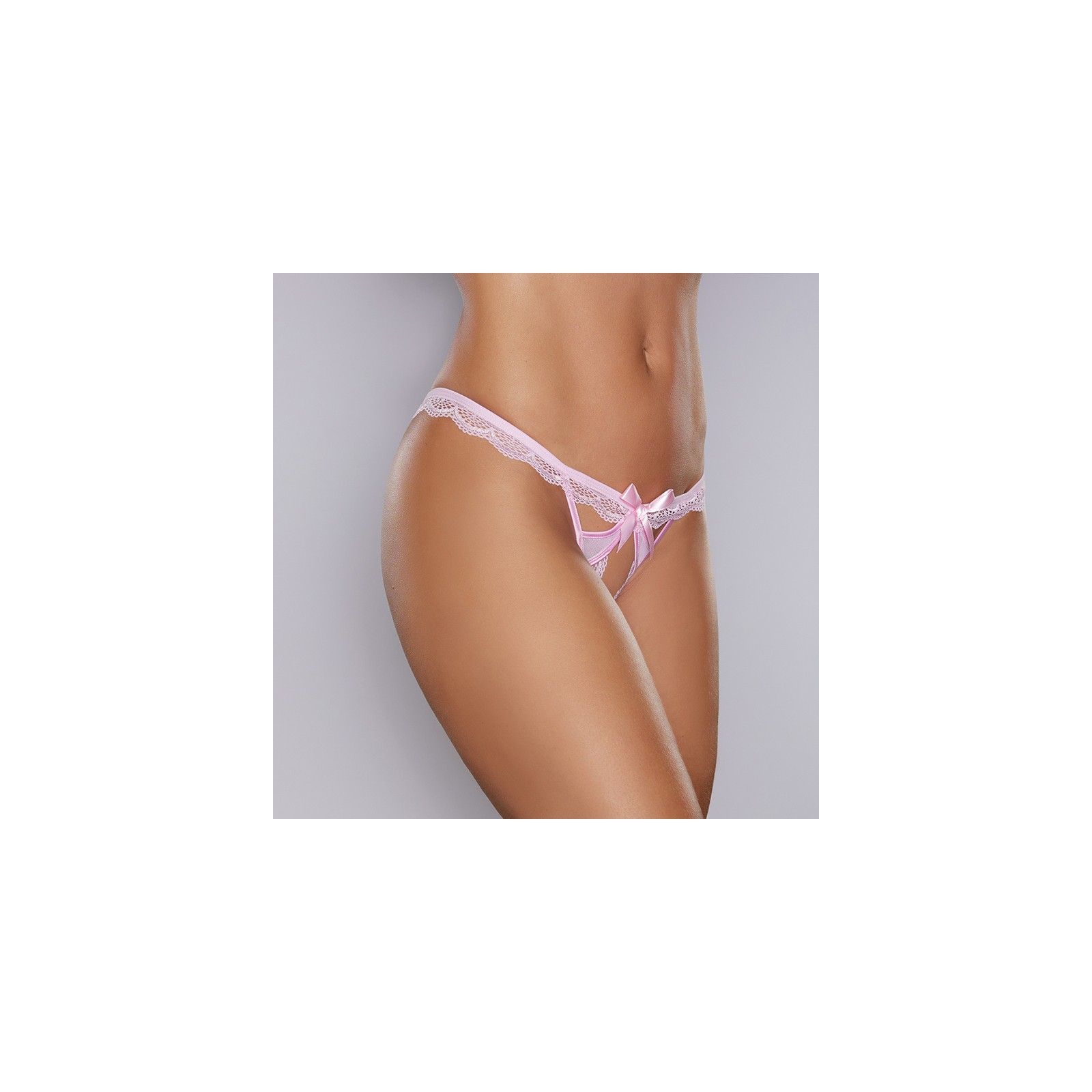 Panty Allure Adore Peach-y para Seducción Juguetona