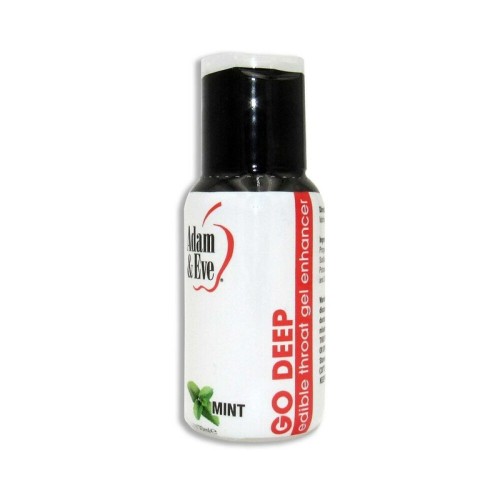 Adam & Eve Go Deep Throat Gel for Enhanced Oral Pleasure