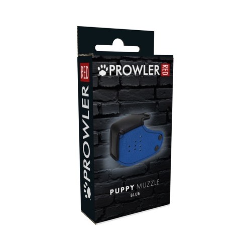 Prowler RED Blue Puppy Muzzle for Role Play