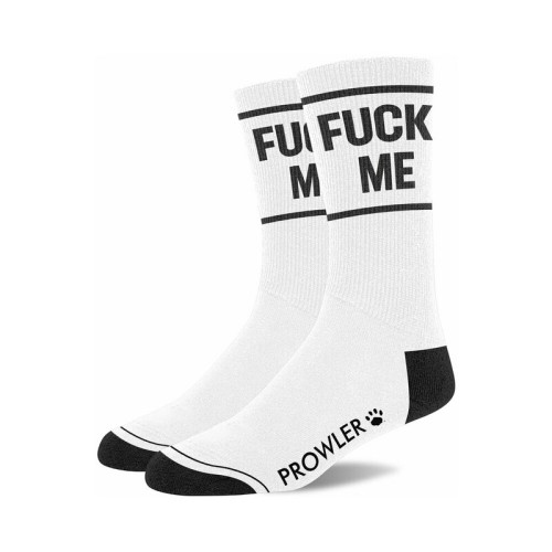 Prowler RED Fuck Me Socks for Bold Statements