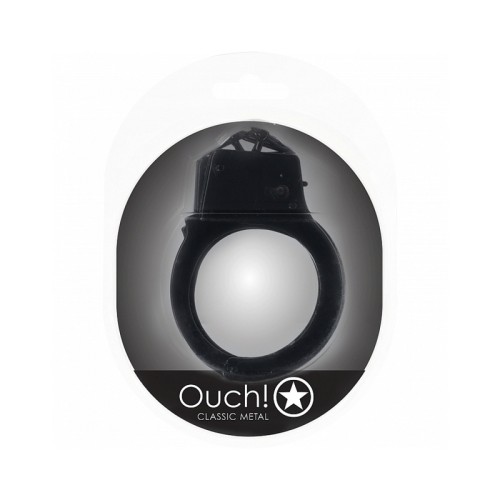 Ouch! Classic Metal Handcuffs Black