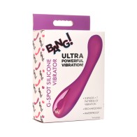 Vibrador de Silicona para el Punto G BANG! - Estimulación Intensa