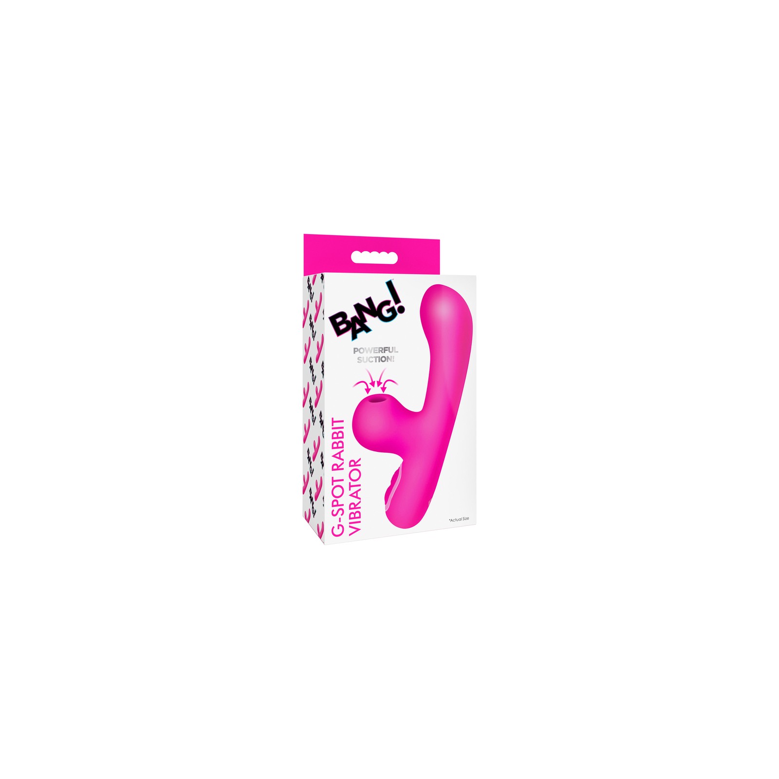 Vibrador Mini Conejito Succión BANG!